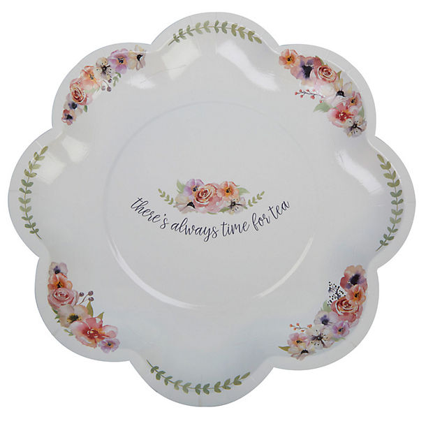 Time For Tea Plates x 8 image(1)