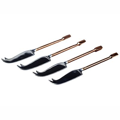 Just Slate Mini Copper Cheese Knives Set of 4 - (Image 1)