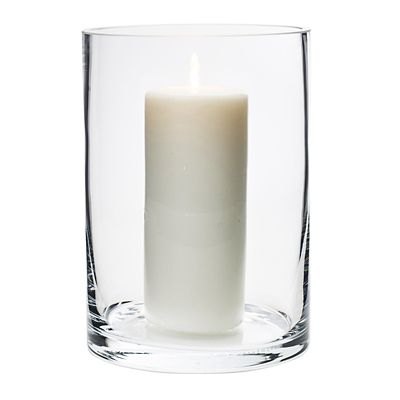 LSA International Column Vase Candle Holder - Glass 24cm