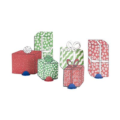 Paladone Head to Head Elf v Santa Christmas Game image(4)