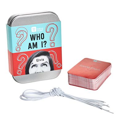 Talking Tables Who Am I? Game