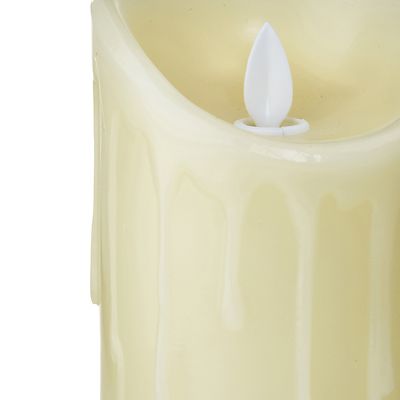 Dancing Flame LED Battery Powered Candle 18cm  image(4)