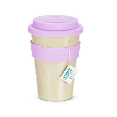 Huskup Reusable Eco Cup – Spring Crocus 400ml image(1)