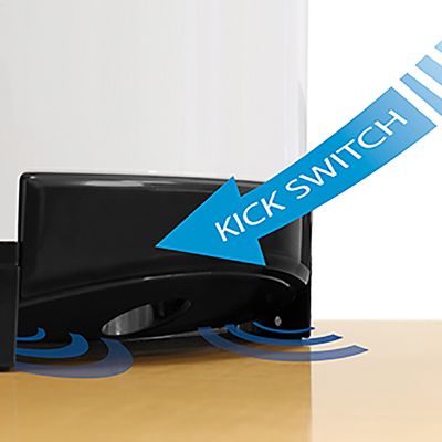 Touchless Vac-Can Motion Sensor Vacuum Kitchen Bin - (Image 3)