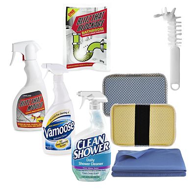 Bathroom cleaning clearance materials