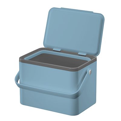 Eko Compost Caddy Titanium Blue 4L image(1)