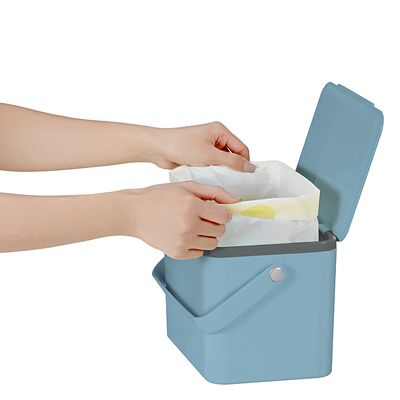 Eko Compost Caddy Titanium Blue 4L image(3)