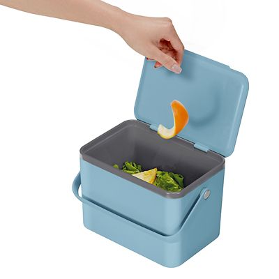 Eko Compost Caddy Titanium Blue 4L image(4)