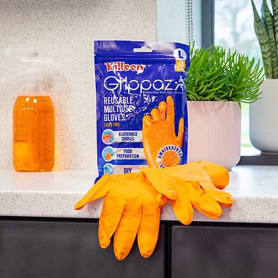 10 Grippaz Nitrile Multipurpose Gloves Large  image(4)