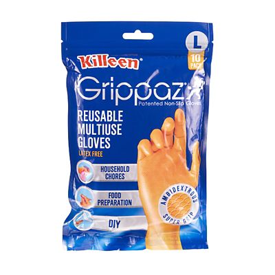 10 Grippaz Nitrile Multipurpose Gloves Large  image(5)