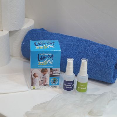 Bathroom WipeOut 365 Anti-Bac Liquid Guard Invisible Germ Barrier Kit  image(6)