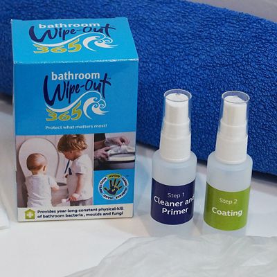 Bathroom WipeOut 365 Anti-Bac Liquid Guard Invisible Germ Barrier Kit  image(7)