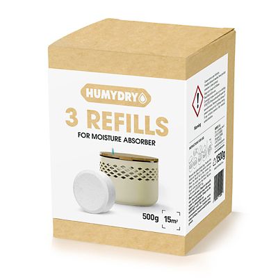 HumyDry Modern Moisture Absorber Refills – Pack of 3 image(3)