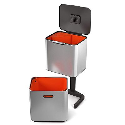 Joseph Joseph Totem Max Waste Recycling Unit - Stainless Steel 60L image(1)
