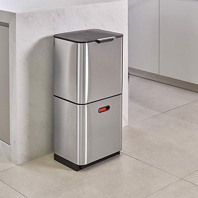 Joseph Joseph Totem Max Waste Recycling Unit - Stainless Steel 60L image(4)