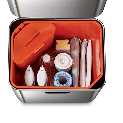 Joseph Joseph Totem Max Waste Recycling Unit - Stainless Steel 60L image(5)