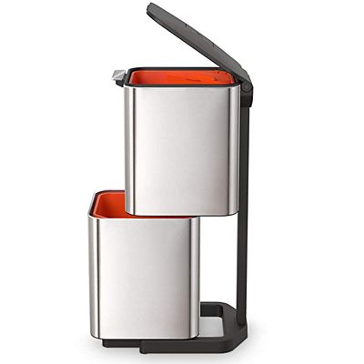 Joseph Joseph Totem Max Waste Recycling Unit - Stainless Steel 60L image(7)