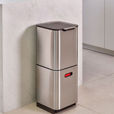 Joseph Joseph Totem Compact Waste Recycling Unit - Stainless Steel 40L image(3)