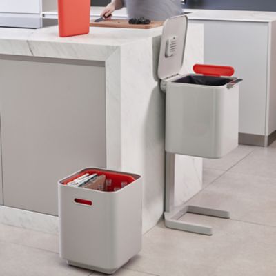 Joseph Joseph Totem Compact Waste Recycling Unit - Stone 40L image(9)