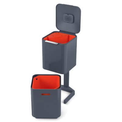 Joseph Joseph Totem Compact Waste Recycling Unit - Graphite 40L image(1)