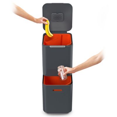 Joseph Joseph Totem Compact Waste Recycling Unit - Graphite 40L image(9)