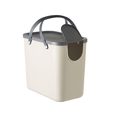 Rotho Albula Recycling Waste Bin Latte Colour - 25L image(6)