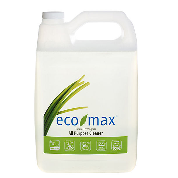 Eco-Max Natural Lemongrass All Purpose Kitchen Cleaner 4 Litre Refill image(1)