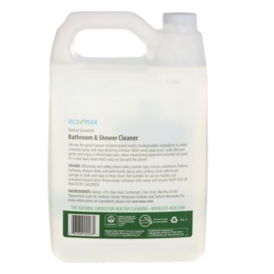 Eco-Max Natural Spearmint All Purpose Bathroom Cleaner 4 Litre Refill image(2)