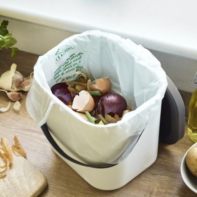 Rotho Albula Compost Caddy Slate Colour 6L image(2)