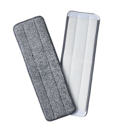 Flat Mop Cleaning System Replacement Pads x 2 Lakeland