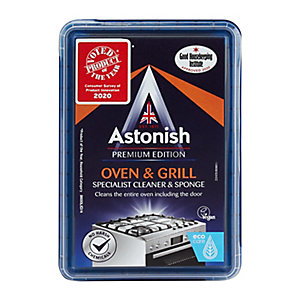 Astonish Oven and Grill Cleaner and Sponge 250g