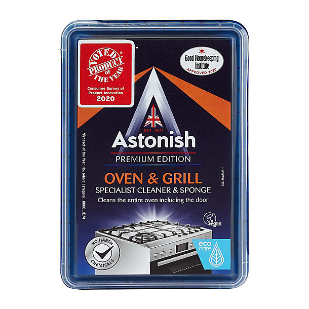 Astonish Oven and Grill Cleaner and Sponge 250g image(1)