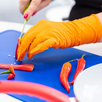 4 Grippaz Nitrile Multipurpose Gloves Medium  image(2)