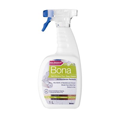 Bona Antibacterial Hard Floor Cleaner Spray 1L Lakeland