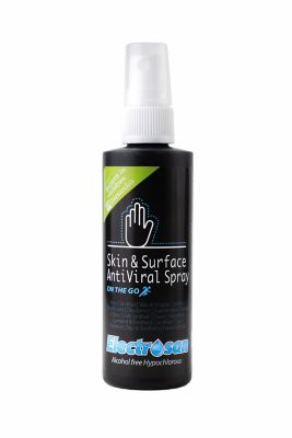 Electrosan Anti-Viral Skin and Surface Sanitiser Spray – On the Go 100ml image(1)