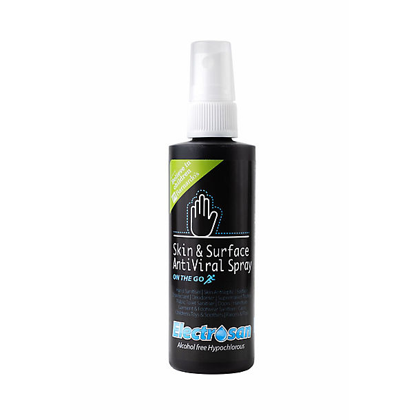 Electrosan Anti-Viral Skin and Surface Sanitiser Spray – On the Go 100ml image(1)
