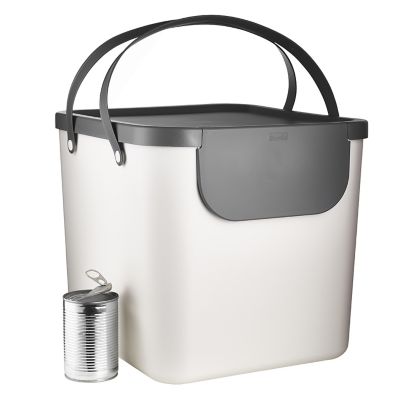Rotho Albula Recycling Waste Bin Putty Colour 40L image(3)