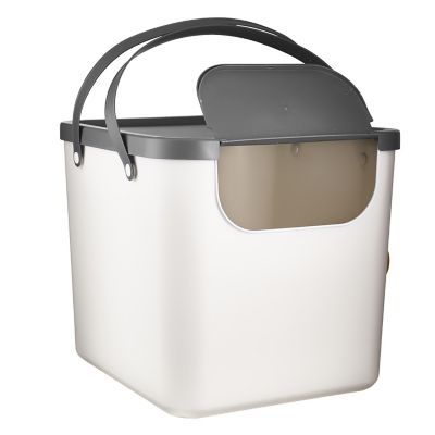 Rotho Albula Recycling Waste Bin Putty Colour 40L image(4)