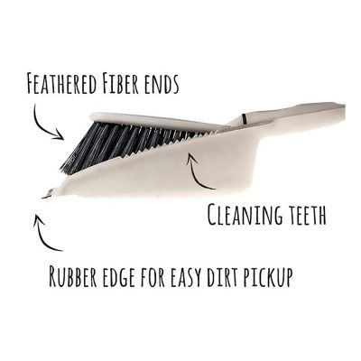 Greener Cleaner Recycled Plastic Dustpan and Brush Set image(4)