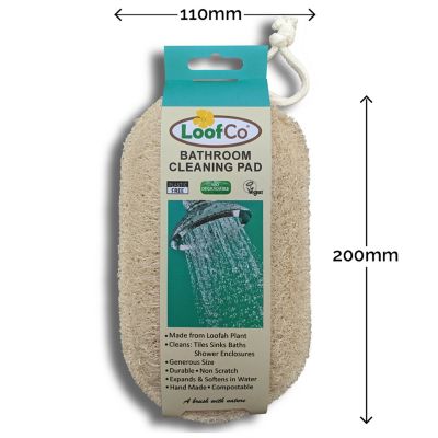 LoofCo Egyptian Loofah Eco Bathroom Cleaning Pad image(5)
