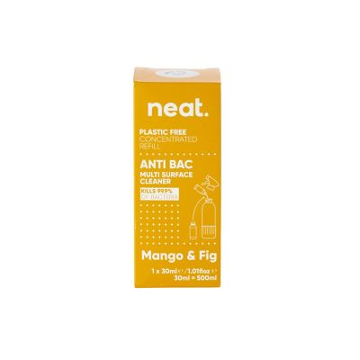 Neat Antibacterial Multi Surface Cleaner Concentrated Refill – Mango and Fig image(2)