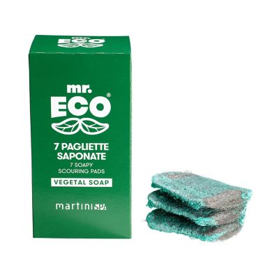 Mr Eco Soapy Scouring Pads Pack of 7 Lakeland