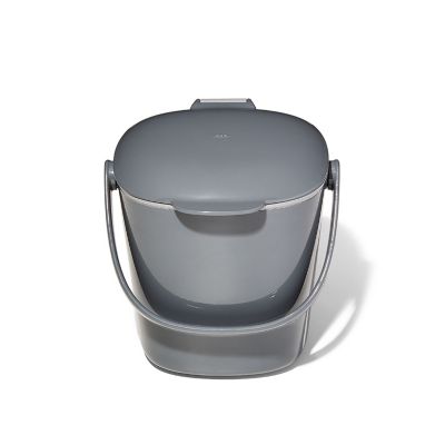 OXO Good Grips Easy-Clean Compost Bin Charcoal 2.85 L