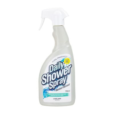 Daily store shower cleaner