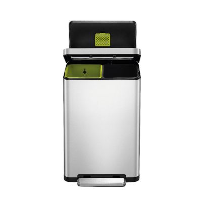 EKO® X Cube Kitchen Bin Brushed Stainless Steel 20+20L image(6)