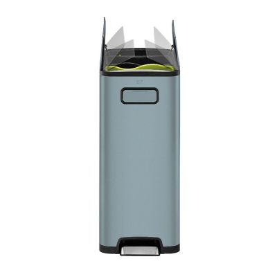 EKO® Ecofly Recycling Bin Titanium Blue 20+20L image(3)