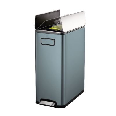 EKO® Ecofly Recycling Bin Titanium Blue 20+20L image(4)