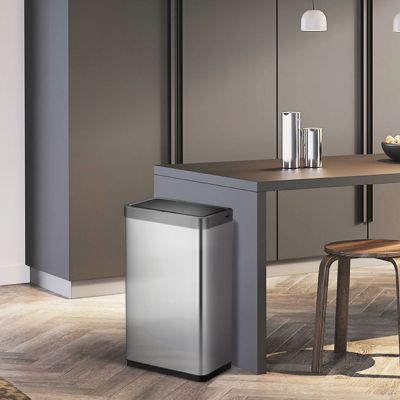 EKO® Mirage X Sensor Bin Brushed Stainless Steel 80 Litre  image(2)