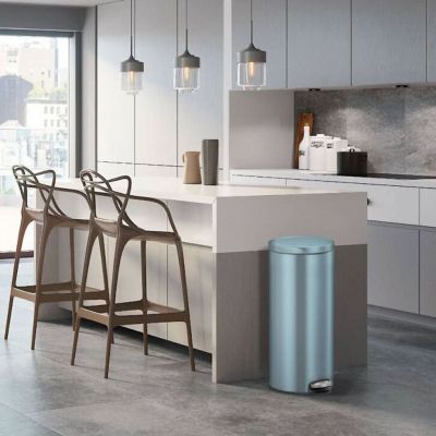EKO® Eva Kitchen Bin Titanium Blue 30 Litre image(2)