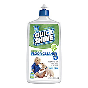 Quick Shine Plant-Based Pet-Friendly Floor Cleaner 